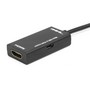  OEM MHL microUSB to HDMI (AM/AF), 17, black